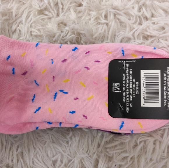 NWT Polo Club Pink and Purple Ankle Socks Pack - Picture 2 of 5